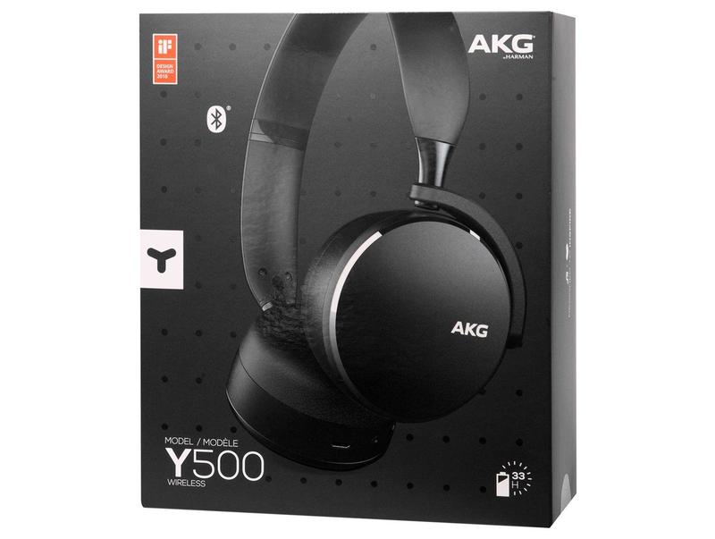 Headphone Bluetooth AKG Y500 Preto - Headphone - Magazine Luiza